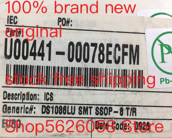 

smart power plugs ds1086lu msop-8 100% original stock 10pcs-100pcs/lot
