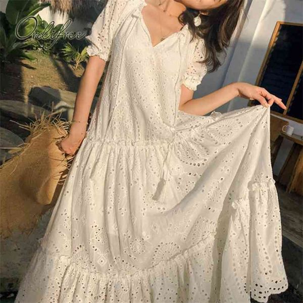 

summer vintage women embroidery long dress short sleeve white lace maxi tunic beach 210513, Black;gray