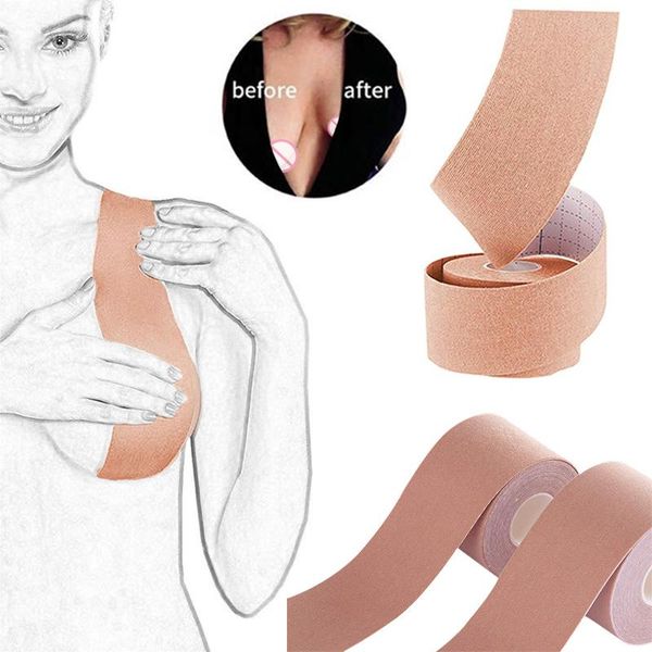 Reggiseni in silicone adesivi con nastro adesivo per le donne Reggiseno appiccicoso senza schienale Sollevamento del seno Push Lingerie sexy Bralette Body