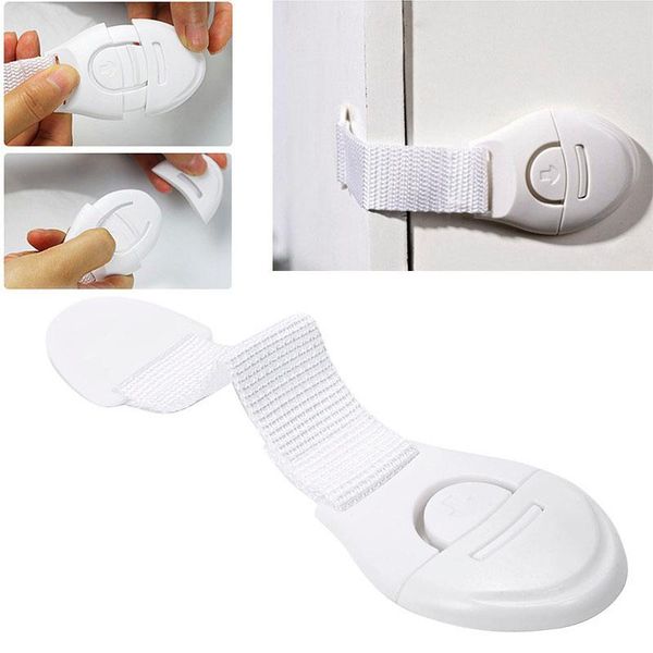 

1pc children's double-side adhesive sticker drawer lock cabinet door drawers safety locks for baby care carriers, slings & back