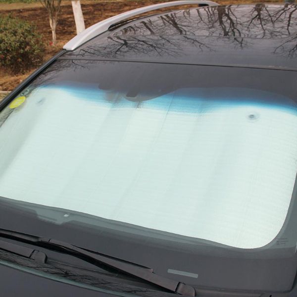 

car sun shade uv protection curtain sunshade film windshield visor front cover tool fast wholesale