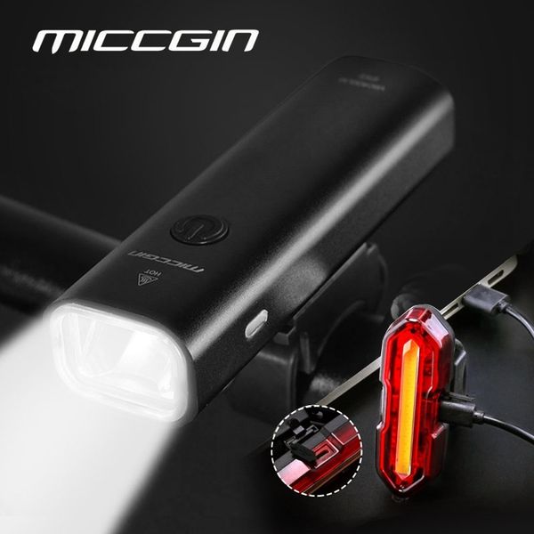 

Light Set Led Usb Loadable 2000Mah Aluminium For Behind Rainproof Ultralight Mtb Lantern Bikes Pocket lamp