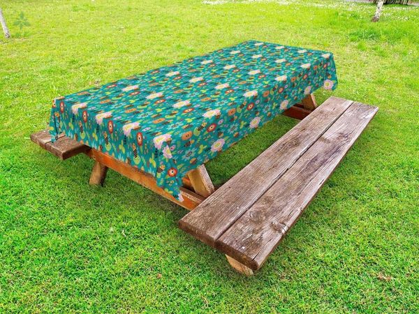 

table cloth bee outdoor picnic tablecloth waterproof dining decor