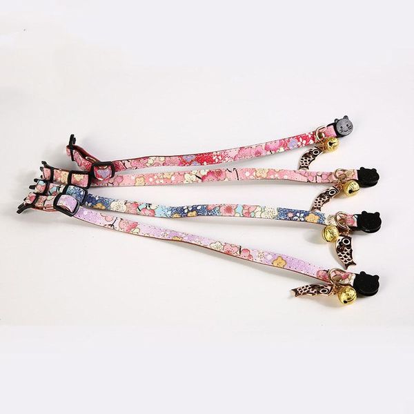 

cat collars & leads pets leash dog collar with bell kitten accessories puppy pet