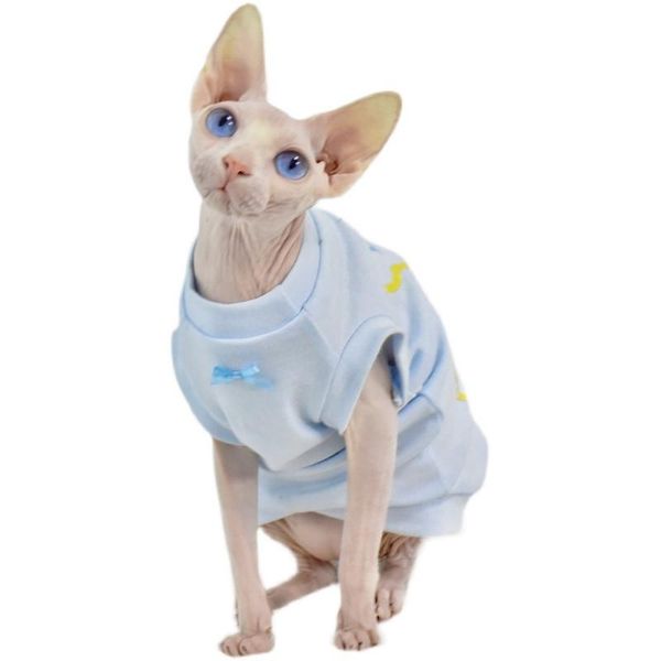 

sphynx cat clothes vest baby cotton soft summer sleeveless thin costumes