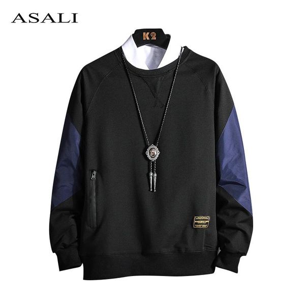 

men's hoodies & sweatshirts streetwear hoodie sweatshirt mens spring autumn men 2021 fashion hip hop casual solid drop, Black