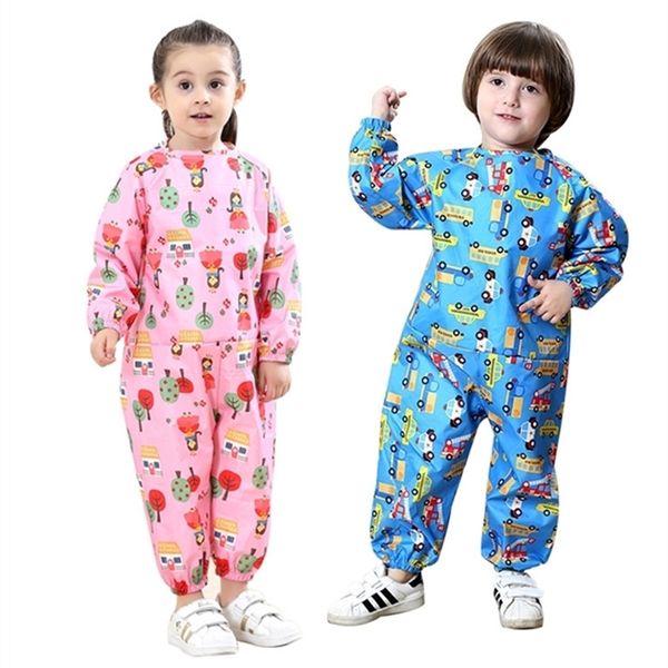 Impermeabile per bambini Impermeabile Cappotto antipioggia con cappuccio Impermeabile Abbigliamento antipioggia Bambini Poncho rosa blu per giacca antipioggia per ragazzo Ragazza Tuta 210925