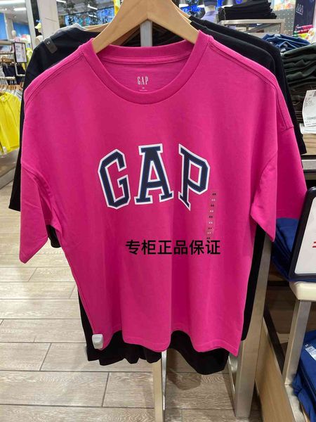 

luxury brand t-shirt gap domestic men's and women's cotton short sleeve 795473 688537 705488, White;black