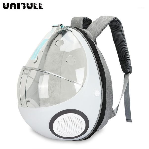 

cat carriers,crates & houses 2021 pet backpack travel bag space carrier litter dual-use shoulder dog for outdoor