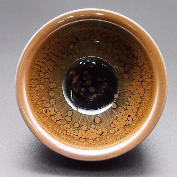 

1# real picture temmoku host cup jianyang ceramic jianzhan temnoku glaze porcelain tea bowl jian zhan,brownrabbit fur storage bottles & jars