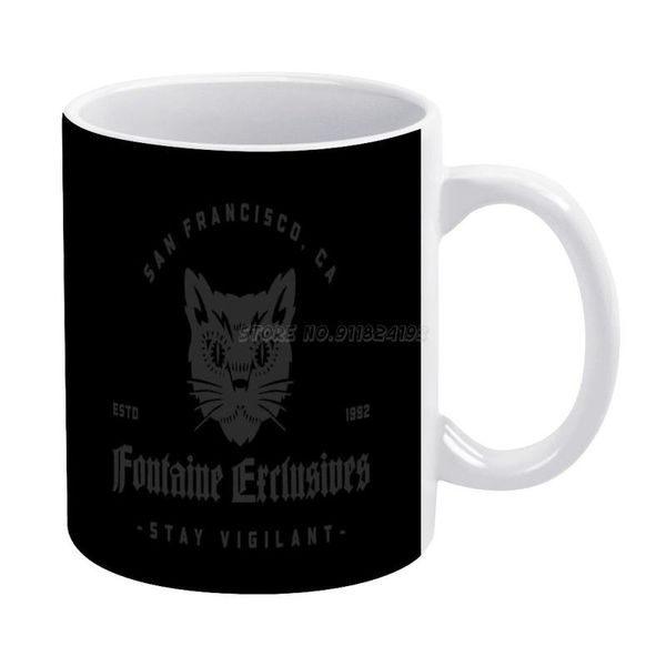 

mugs fontaine exclusive logo #17 white mug vintage size san francisco california vigilant stay