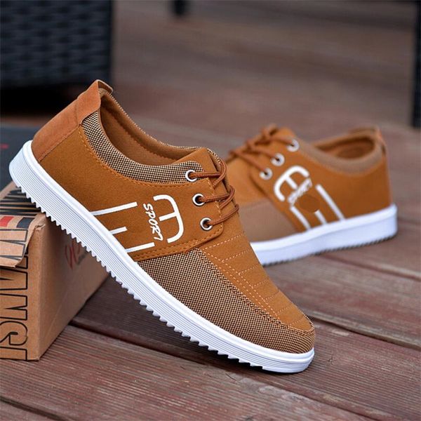 

dress shoes male canvas shoes, casual, breathable shoes of motion with tide 3zyh, Black