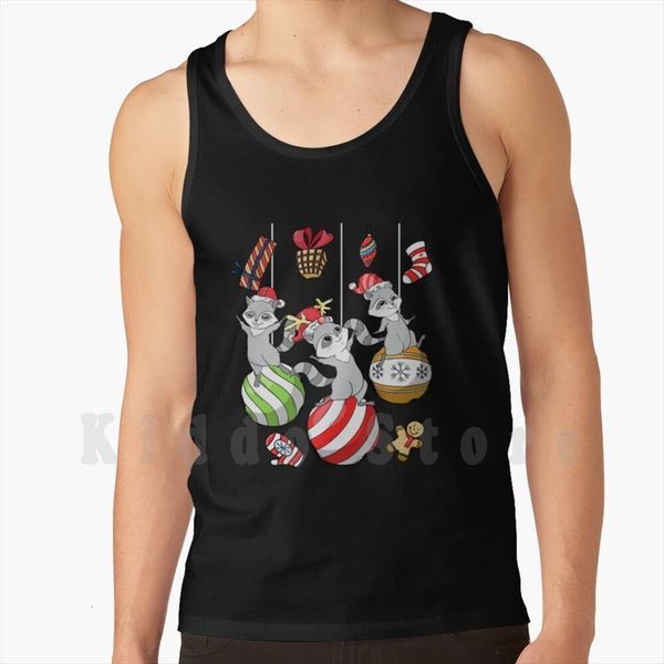 

raccoon racoon trashpanda holiday christmas tree bauble balls decoration winter ugly xmas sweater diy big, White;black