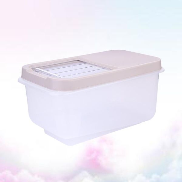 

storage bottles & jars household sealed insect-proof rice bucket box plastic moisture-proof cylinder 10kg kitchen thick flour