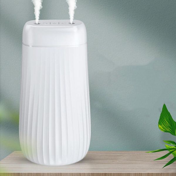 

fragrance lamps double hole nano spray humidifier large capacity 1l rechargeable ultrasonic silent fog with light