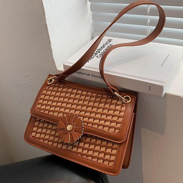 

evening bags brand designer woven shoulder crossbody for women handbag purse 2021 trendy ladies messenger tote high quality