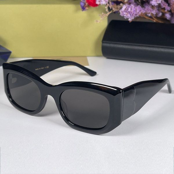 

sunglasses for mens womens 5231 designer fashion glasses thick plate frame classic all black texture red holiday party beach vacation uv pro, White;black
