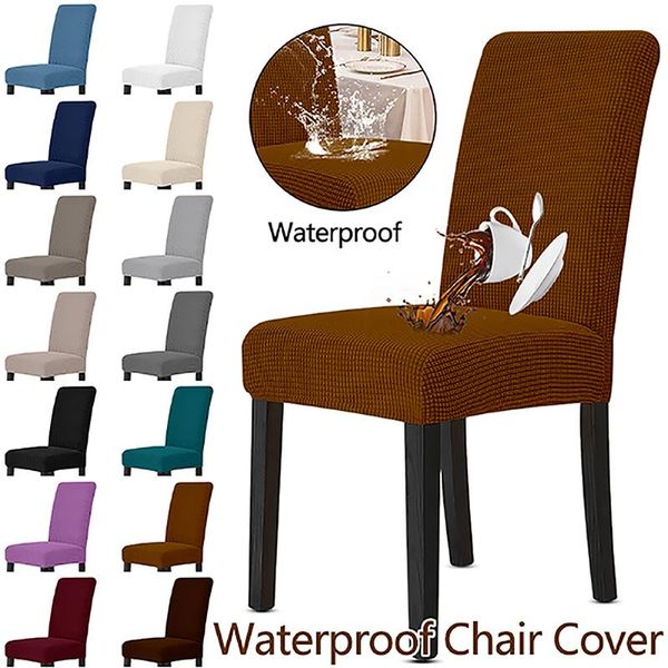 

chair covers waterproof elastic cover removable slide 1/2/4/6pcs
