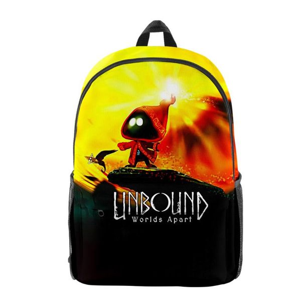 

backpack unbound worlds apart 3d printed schoolbag men women harajuku backpacks lapfor boys girls bag