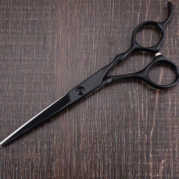 

hair scissors hairdressing set frosted black flat tooth home salon haircut thinning bangs