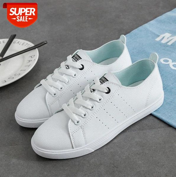 

sneakers women shoes 2021 new spring pu leather white woman breathable female tenis feminino lace-up #rm2k