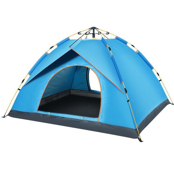 

tents and shelters double camping tent, single-layer waterproof travel light weight tent for dating, trip, fishing, 200x150x135cm
