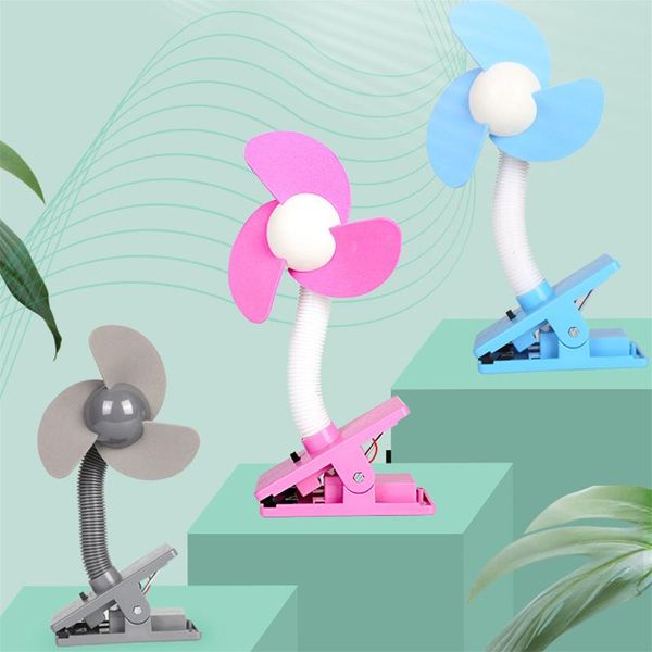 

baby stroller fans mini mute clip fan rechargeable silent portable air cooling 3 speeds desk usb accessories parts &