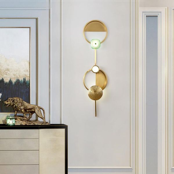 

wall lamp modern led wood nicho de parede abajur light espelho luminaria beside