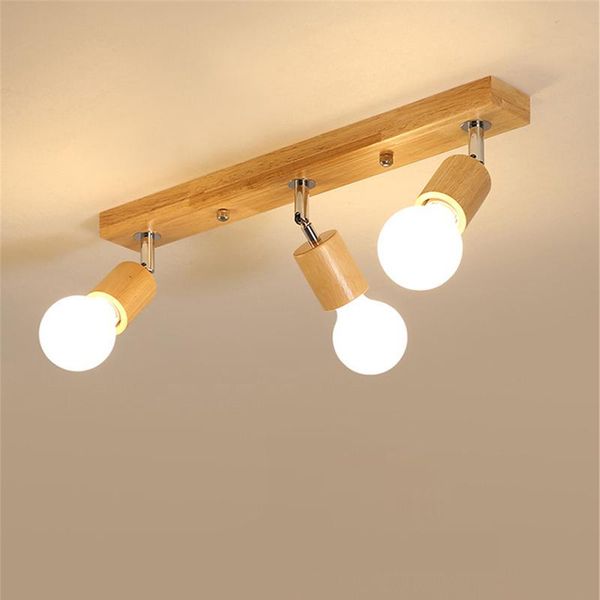 

ceiling lights led light modern nordic lamp wooden home living room bedroom porch background decorate surface mounted lighting fixture