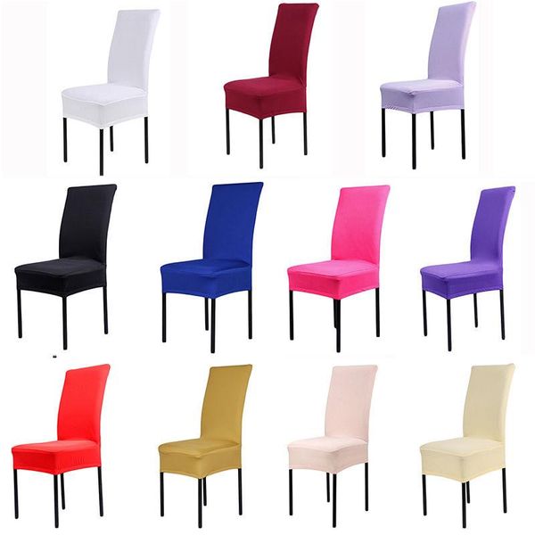 

chair covers 1pcs spandex lycra cover wedding banquet anniversary party decor