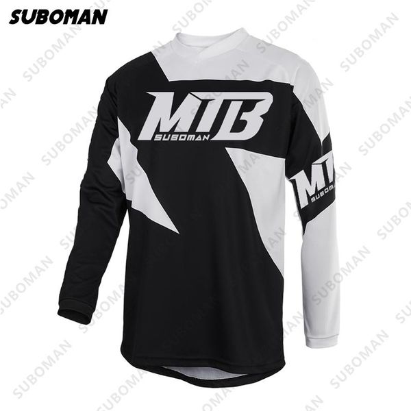 

racing jackets 2021 mtb team quick-drying summer men's motorcycle jersey dh breathable sport clothing bmx bike fashion uniform, Black;red