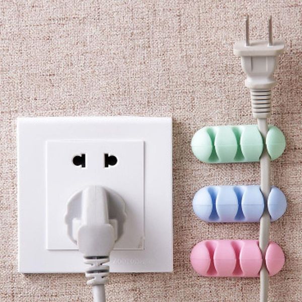 

pc headphone headset wire wrap cable cord winder organizer collector silica shelf bathroom accessories hooks & rails