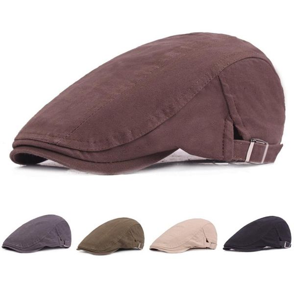 

berets fashion ivy hat cap golf driving sun flat cabbie sboy baseball, Blue;gray
