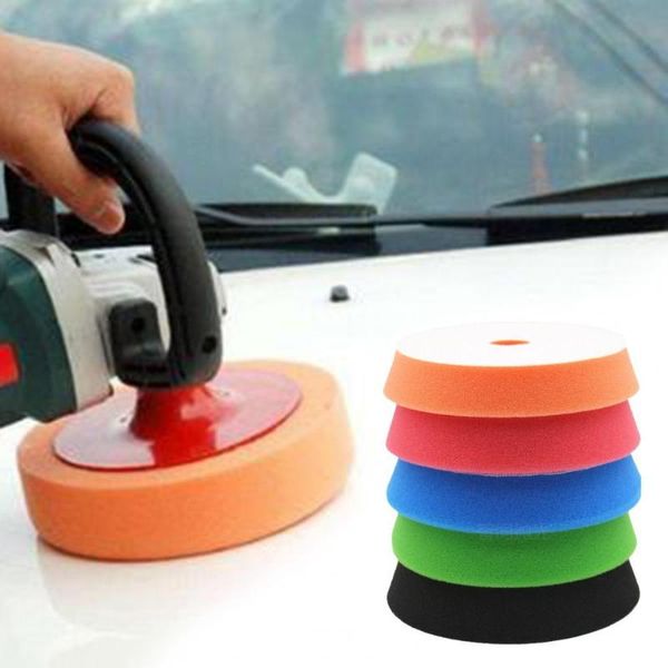 

car sponge 5pcs polishing disc universal portable 6 inch polish wheel pad buffing waxing cleaning tools