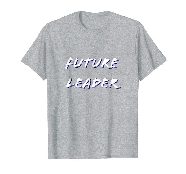 

future leader t-shirt for back to school tee, White;black