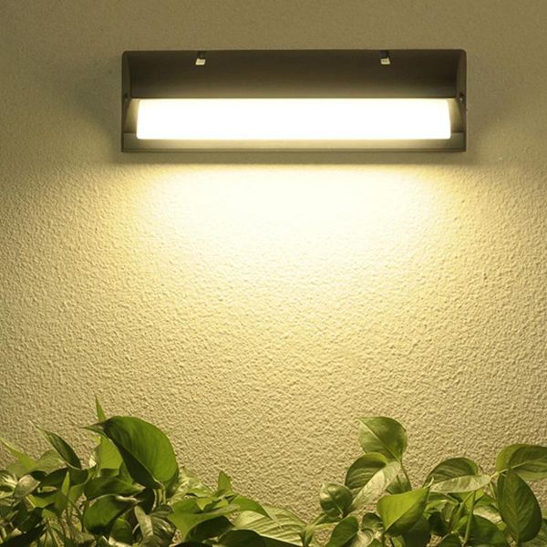 

outdoor wall lamps 18/30w radar motion sensor waterproof led lamp villa front door porch light garden balcony
