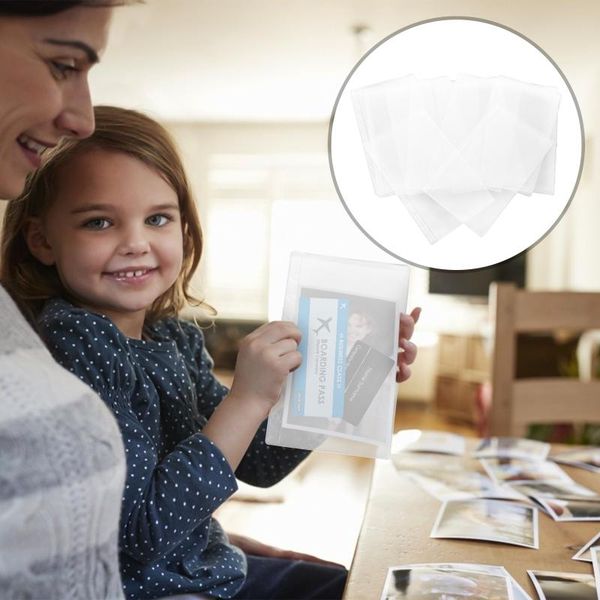 

storage bags 10pcs loose-leaf detachable transparent pouches