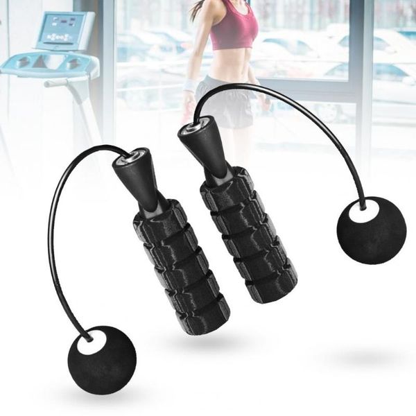 

jump ropes cordless safety reusable gradient black professional fitness body building exercise jumping rope