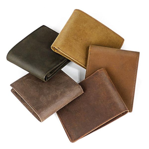

wallets fashion 2021 men mens short wallet with coin bag small money purses design dollar slim purse clip, Red;black