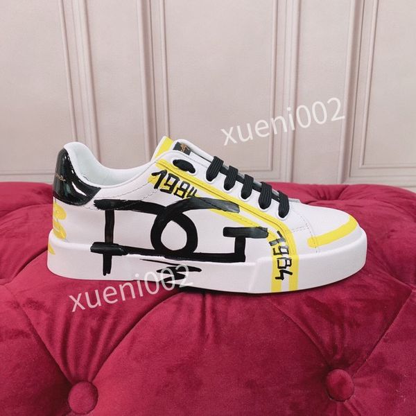 

fashion men designer women boots leather lace up platform oversized sole sneakers white luxury suede casual shoes 35-45 hc210806, Black