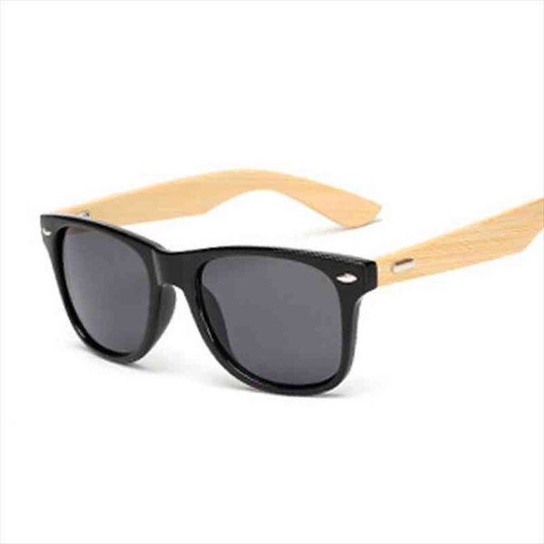 

classic wooden men square sunglasses women brand designer sun glasses retro bamboo colorful mirror vintage oculos de sol, White;black