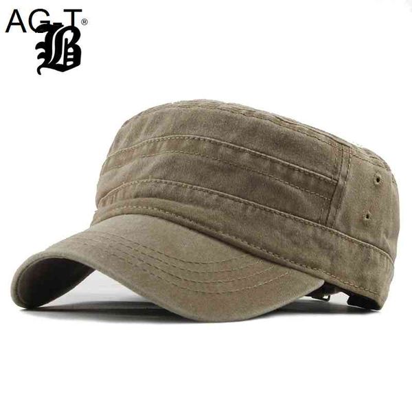 

[flb] 2020 classic vintage flat mens washed caps and hat adjustable fitted thicker cap winter warm hats for menf314, Blue;gray