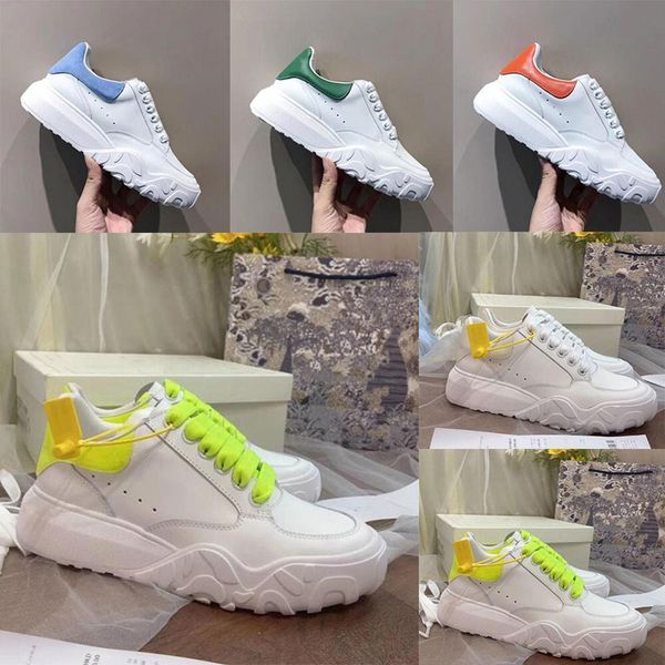

021 women's court coach casual shoes luxury multicolor white black green red blue luminous leather fashion outdoor sports shoes size 35