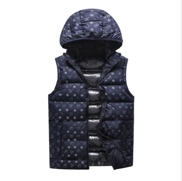 

2021 high-end jacket new north winter men's down puffer jacket casual brand hoodies parkas warm ski mens face vest s-xxl, Black