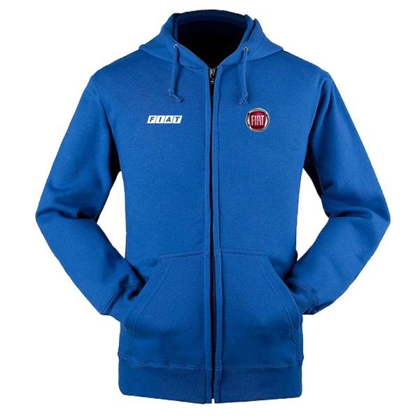 

men's hoodies & sweatshirts 2021 fiat logo zipper coat custom 4s shop hoodie jacket, Black