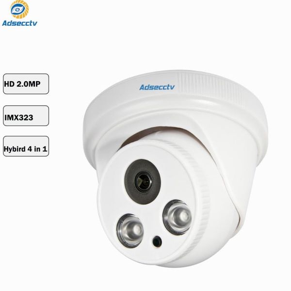

cameras 1080p sony cmos imx323 sensor 3.6mm lens hybrid ahd cvi tvi cvbs 4 in 1 osd menu switch plastic dome camera ar-mhd2208r4