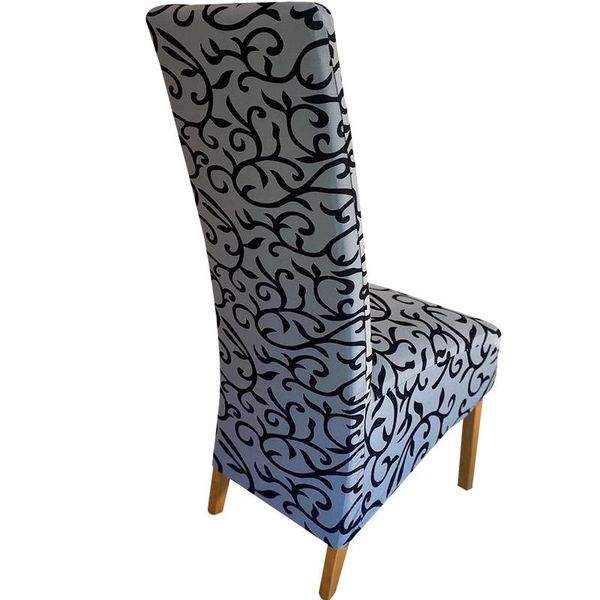 

size chair cover big elastic long back king covers spandex fabric restaurant seat slipcovers home