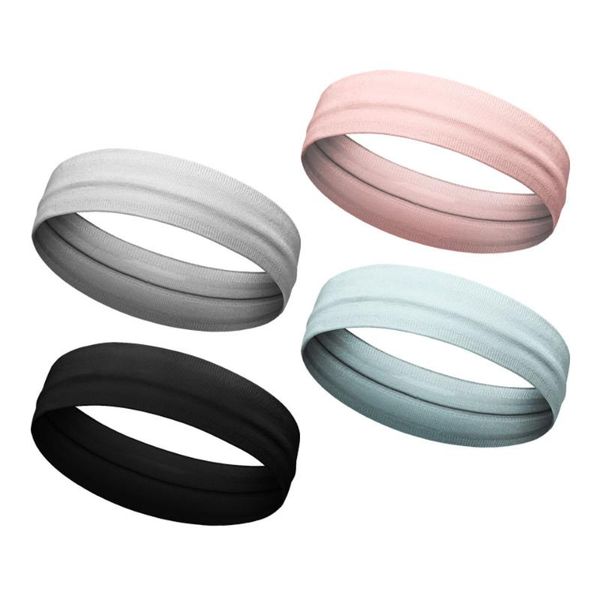 

fashion nylon sports sweatband yoga hair bands head sweat headband safety, Yellow;black