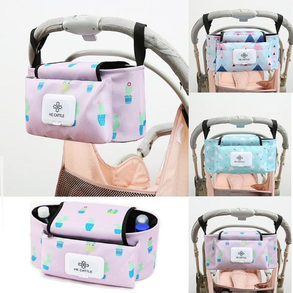 

stroller parts & accessories baby bag for babies items organizer mom diaper bags carriage car storage case cup holder