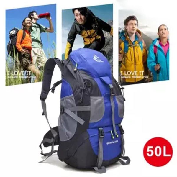 

outdoor bags glorystar 50l hiking backpack cycling mountaineering sport travel bag 600d nylon backpacks